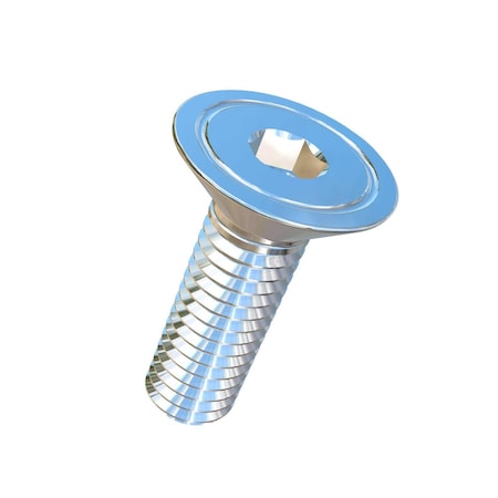 Allied Titanium M6-1.00 Socket Head Cap Screw, Socket, Plain Titanium, 20 mm Length 0008956